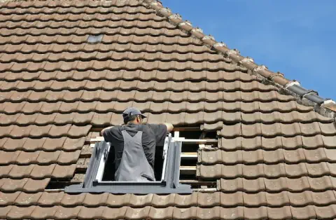 Pose de velux - Gimeux